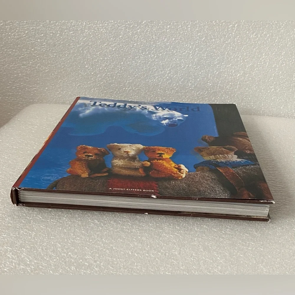 Teddy's World Large Book by Joost Elffers and Mirja de Vries (2002 Hardcover)